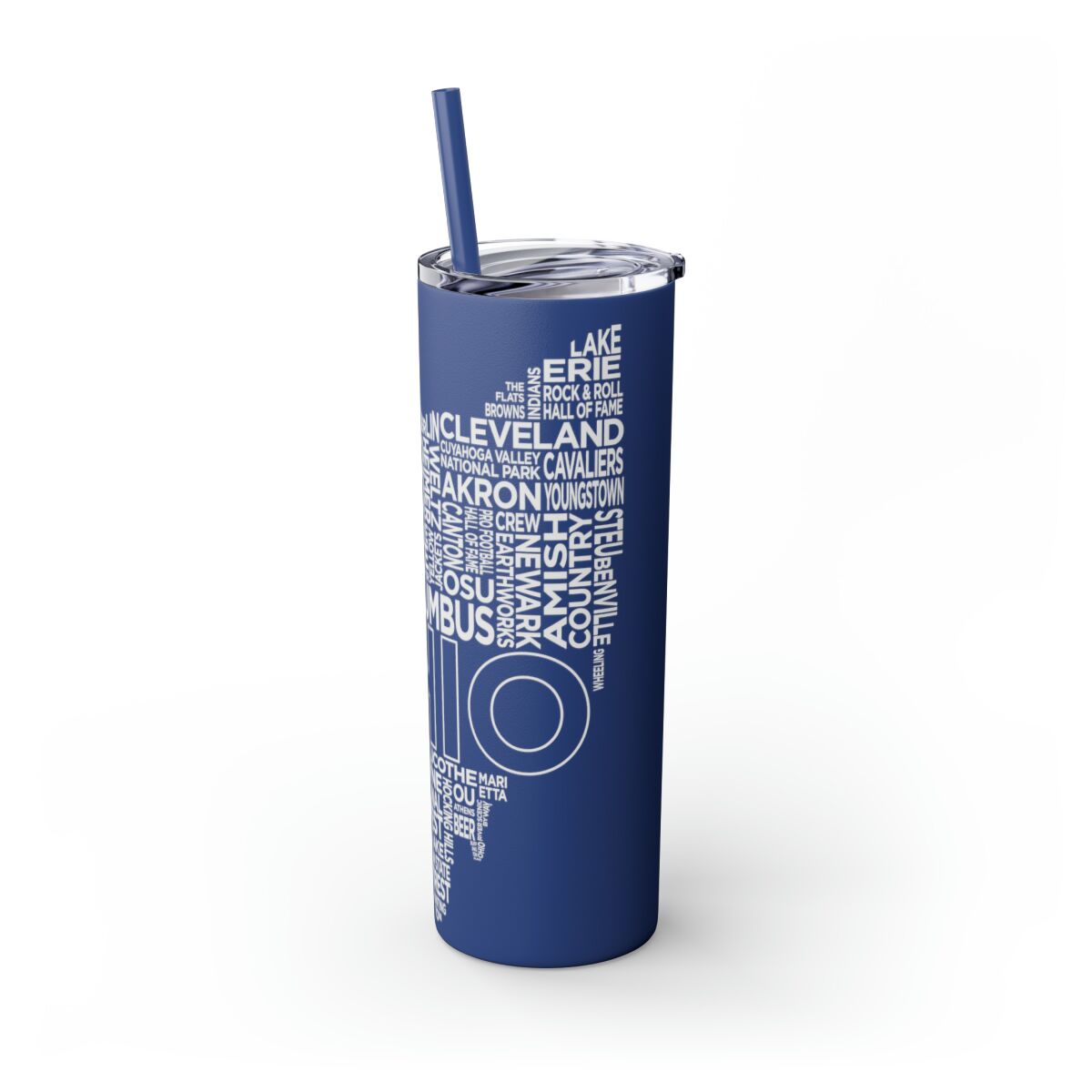 Ohio Spirit - 20oz Stainless Steel Iced Coffee Tumbler with Straw | Insulated Travel Cup, Hot & Cold Beverages - AboveAverageCoffee.com (State & Local Pride Collection) - Image 104