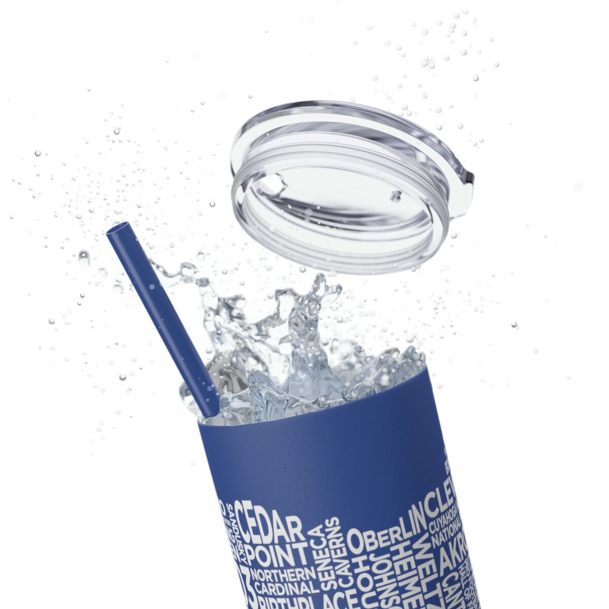Ohio Spirit - 20oz Stainless Steel Iced Coffee Tumbler with Straw | Insulated Travel Cup, Hot & Cold Beverages - AboveAverageCoffee.com (State & Local Pride Collection) - Image 107