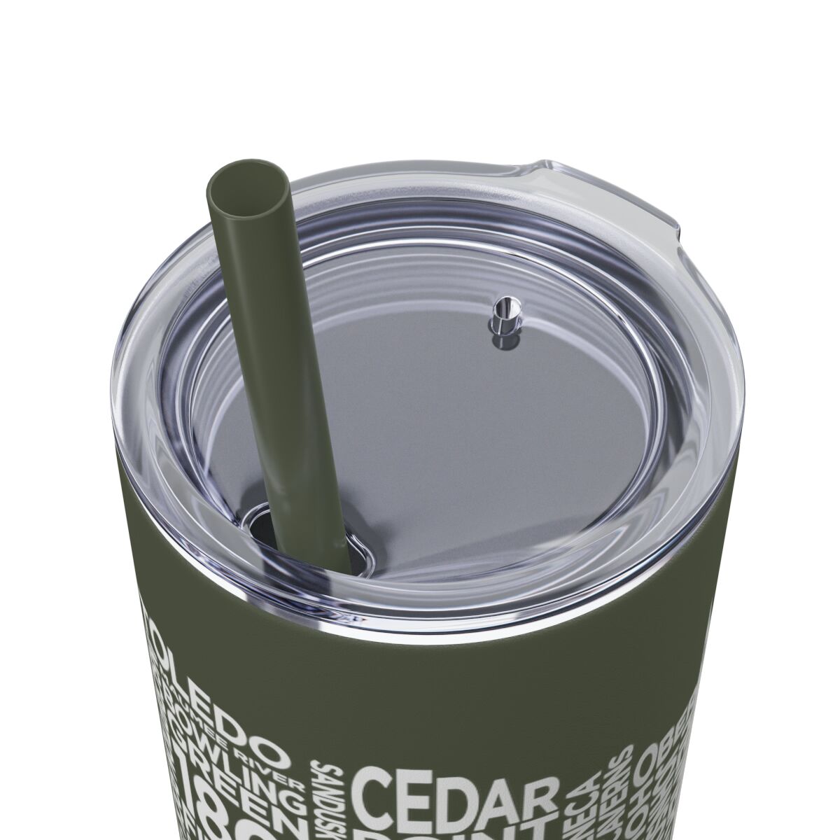 Ohio Spirit - 20oz Stainless Steel Iced Coffee Tumbler with Straw | Insulated Travel Cup, Hot & Cold Beverages - AboveAverageCoffee.com (State & Local Pride Collection) - Image 115