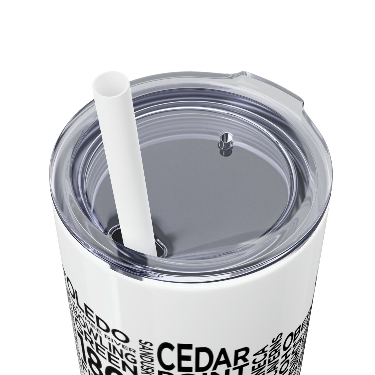 Ohio Spirit - 20oz Stainless Steel Iced Coffee Tumbler with Straw | Insulated Travel Cup, Hot & Cold Beverages - AboveAverageCoffee.com (State & Local Pride Collection) - Image 7