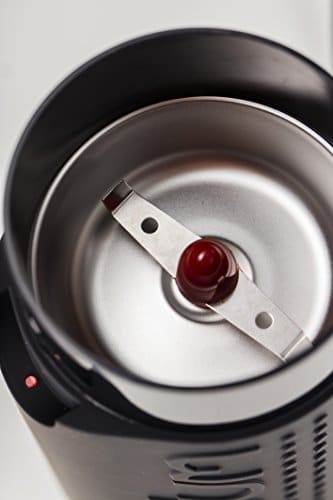 Bodum BISTRO Blade Grinder, Electric Blade Coffee Grinder, Black, 3-ounce - Image 3